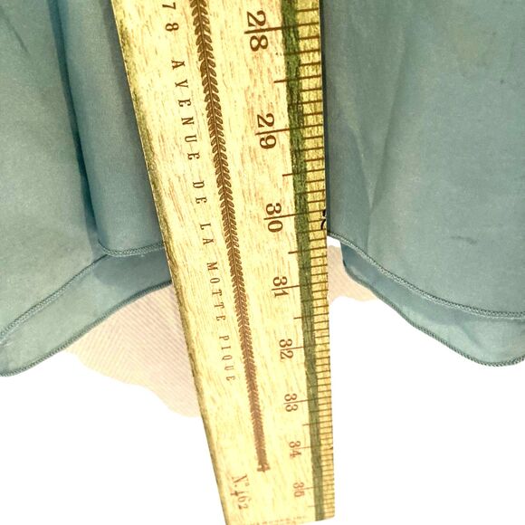 Sundance Silk Skirt Size 8 in Blue Lightweight Tiered Fully Lined - Picture 7 of 10